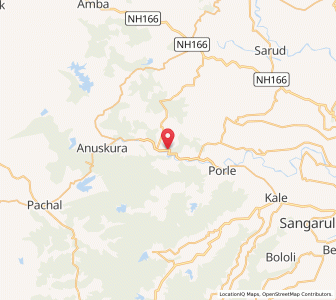 Map of Karanjphan, Maharashtra
