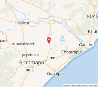 Map of Karantola, Odisha