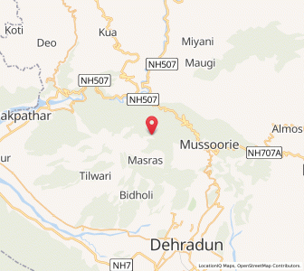 Map of Karasu, Uttarakhand