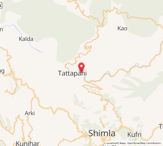 Map of Karer, Himachal Pradesh