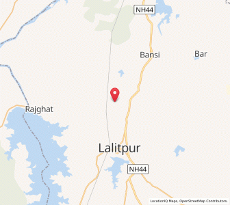 Map of Kargan, Uttar Pradesh