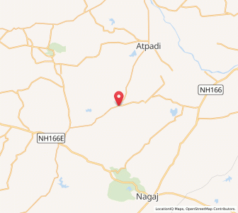 Map of Kargani, Maharashtra