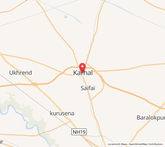 Map of Karhal, Uttar Pradesh