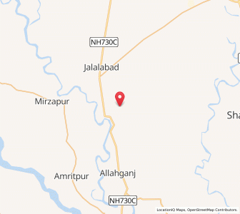 Map of Karheran ki Madaiyan, Uttar Pradesh