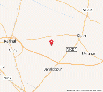 Map of Karhori ka Nagla, Uttar Pradesh