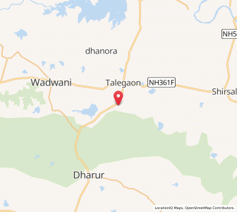 Map of Kari, Maharashtra