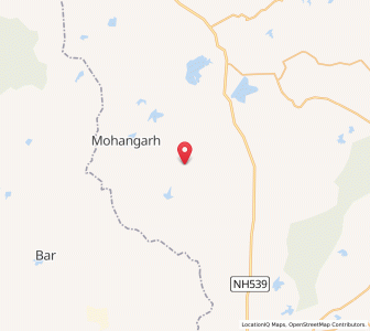Map of Kariya, Madhya Pradesh