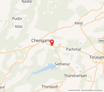 Map of Kariyamangalam, Tamil Nadu