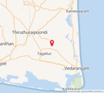 Map of Kariyapatnam, Tamil Nadu