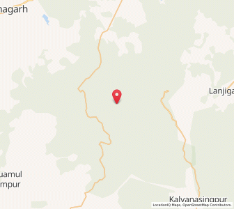 Map of Karlapat, Odisha