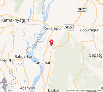 Map of Karlingpur, Assam