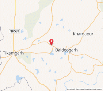 Map of Karmasanpara, Madhya Pradesh