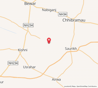 Map of Karnai, Uttar Pradesh