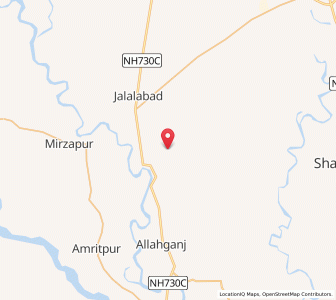 Map of Karnapur, Uttar Pradesh