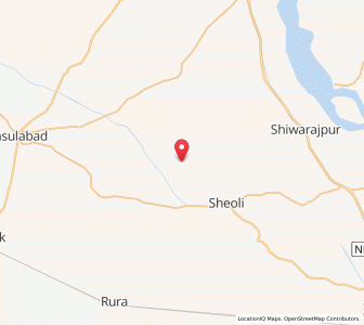 Map of Karom, Uttar Pradesh