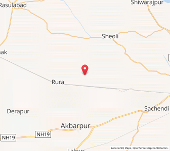 Map of Karonda Chandi, Uttar Pradesh