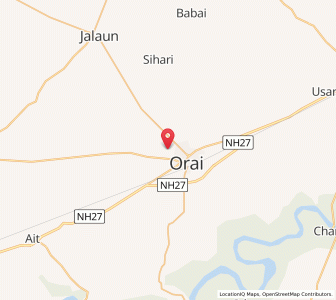 Map of Karsan, Uttar Pradesh
