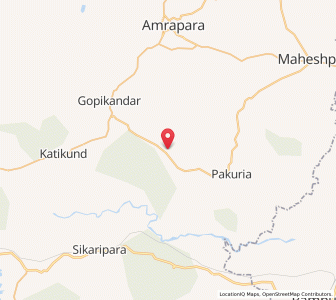 Map of Karudih, Bihar