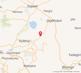 Map of Karukapatla, Andhra Pradesh