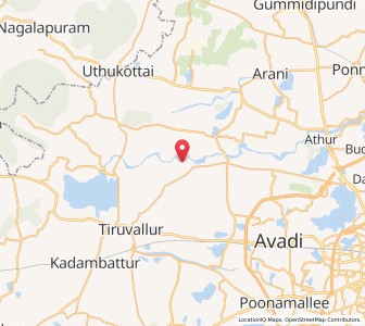 Map of Karukkampundi, Tamil Nadu