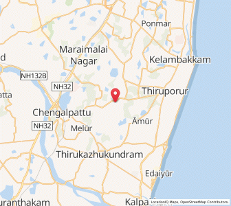 Map of Karumbakkam, Tamil Nadu