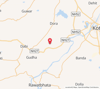 Map of Karundi, Rajasthan