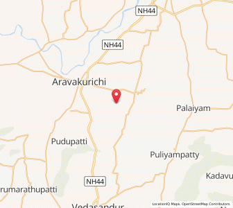 Map of Karungalpatti, Tamil Nadu