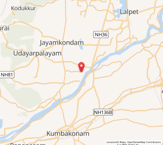 Map of Karuppur Kodali, Tamil Nadu
