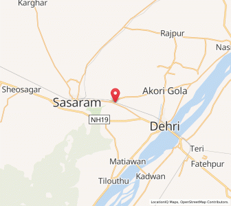 Map of Karwandiya, Bihar