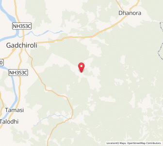 Map of Karwapa, Maharashtra