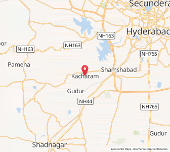 Map of Kasaram, Andhra Pradesh