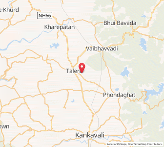 Map of Kasarda, Maharashtra
