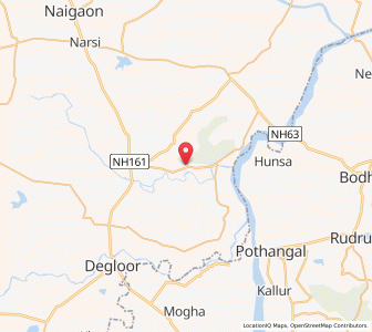 Map of Kasarhalli, Maharashtra