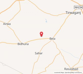 Map of Kashera, Uttar Pradesh