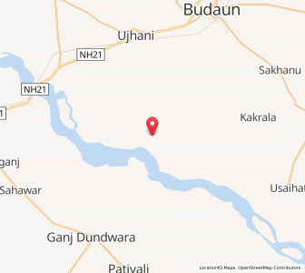 Map of Kashi Nagla, Uttar Pradesh