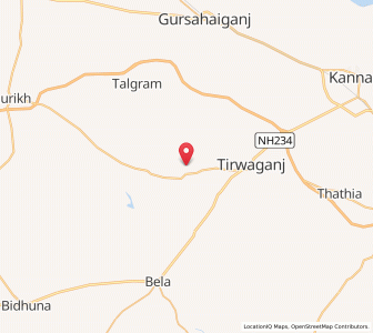 Map of Kashi Purautia, Uttar Pradesh