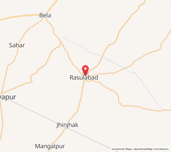 Map of Kasoro, Uttar Pradesh