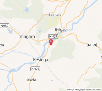 Map of Kasurupara, Odisha
