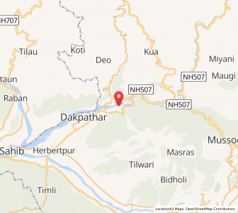 Map of Kata Patthar, Uttarakhand
