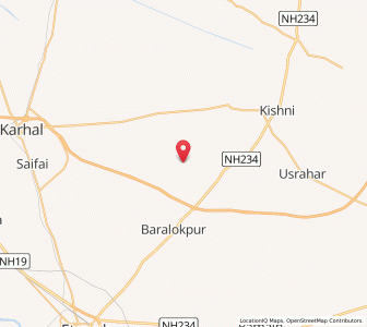 Map of Kataiyapur, Uttar Pradesh