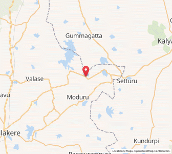 Map of Katamdevarakote, Karnataka