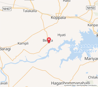 Map of Katarki, Karnataka