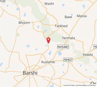 Map of Kategaon, Maharashtra