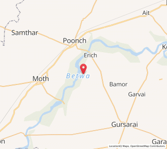 Map of Katharri, Uttar Pradesh