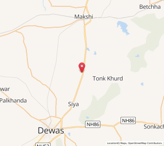 Map of Kathbaroda, Madhya Pradesh