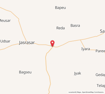 Map of Kather Chota, Rajasthan