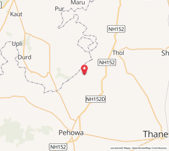 Map of Kathgarh, Haryana