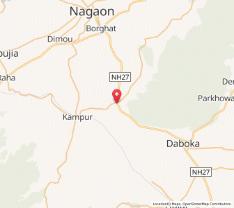 Map of Kathiatali, Assam