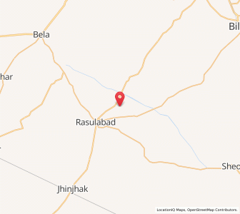 Map of Kathiura, Uttar Pradesh
