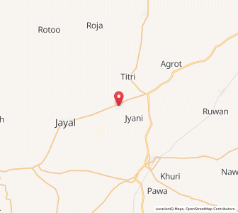 Map of Kathoti, Rajasthan
